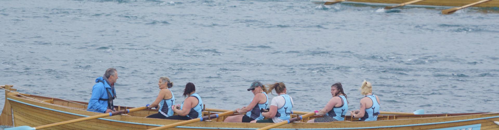 Avona and the B crew mid race