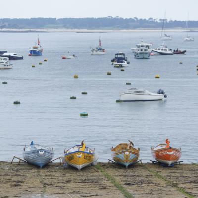 All boat Clevedon used over the weekend all on the beach outside of HQ